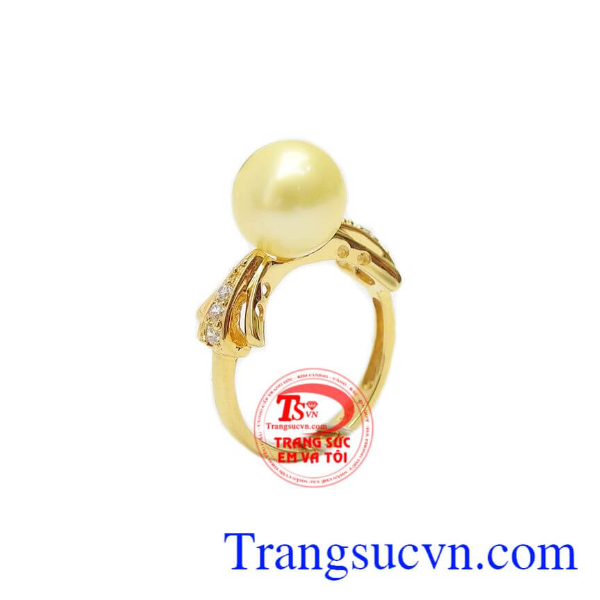 Nhẫn nữ ngọc trai vàng độc đáo, nhẫn nữ vàng tây, nhẫn nữ đẹp Nhẫn nữ ngọc trai vàng độc đáo, nhẫn nữ vàng tây, nhẫn nữ đẹp
