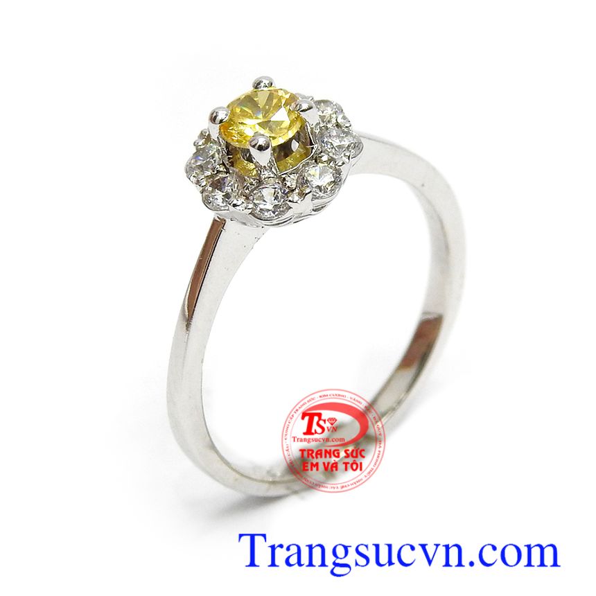 Nhẫn nữ Sapphire thành công, nhẫn nữ sapphire, nhẫn nữ sang trọng