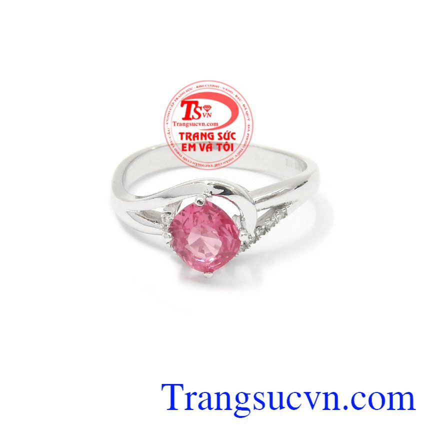 Nhẫn nữ Spinel đá quý, nhẫn nữ vàng tây, nhẫn nữ đá quý Nhẫn nữ Spinel đá quý, nhẫn nữ vàng tây, nhẫn nữ đá quý