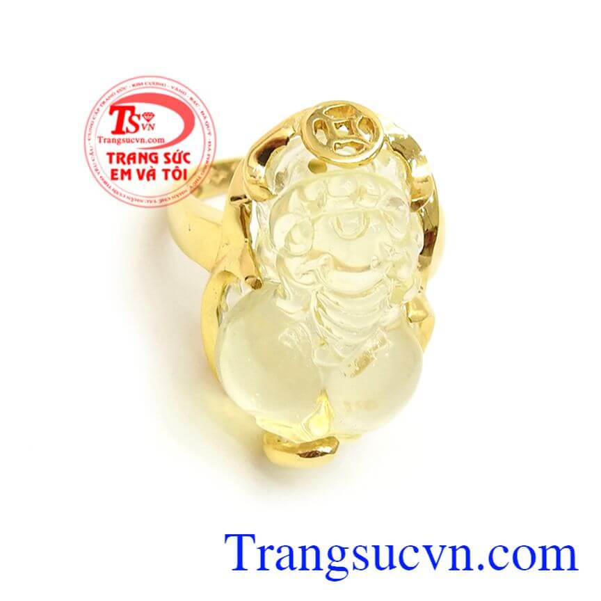 Nhẫn Nữ Tỳ Hưu Cát Tường, nhẫn nữ vàng tây, nhẫn nữ đẹp