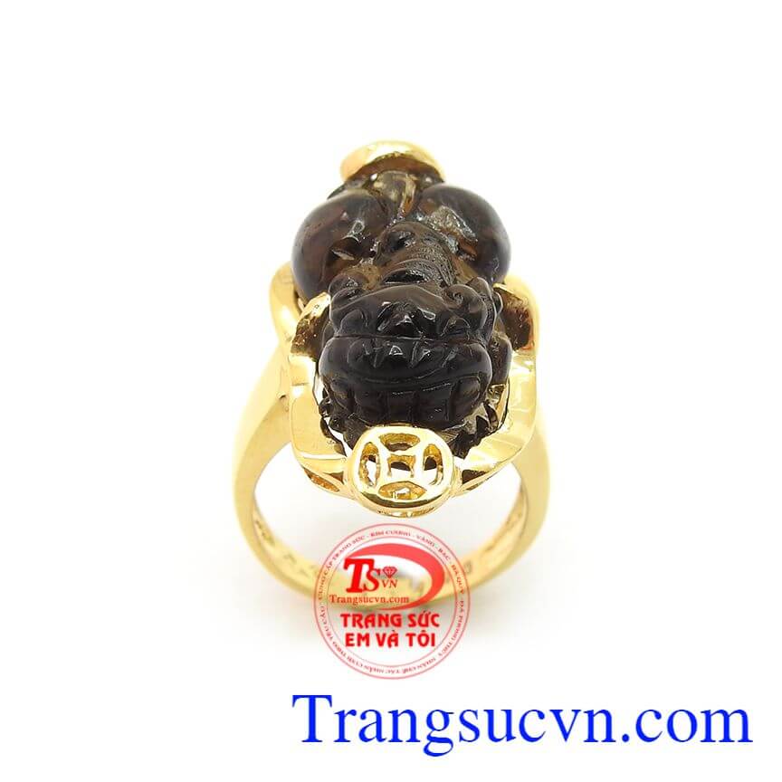 Nhẫn Nữ Tỳ Hưu Hạnh phúc, nhẫn nữ tỳ hưu, nhẫn nữ vàng tây