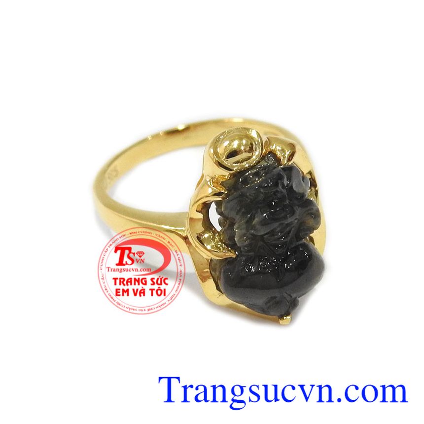 Nhẫn nữ tỳ hưu saphia, nhẫn nữ đẹp, nhẫn nữ vàng tây Nhẫn nữ tỳ hưu saphia, nhẫn nữ đẹp, nhẫn nữ vàng tây