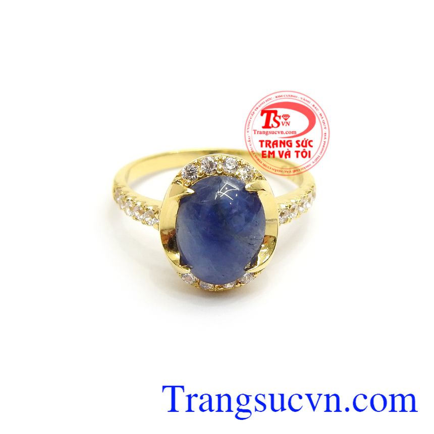 Nhẫn Nữ Vàng Sapphire Quyền Lực, nhẫn nữ sapphire, nhẫn nữ đẹp Nhẫn Nữ Vàng Sapphire Quyền Lực, nhẫn nữ sapphire, nhẫn nữ đẹp