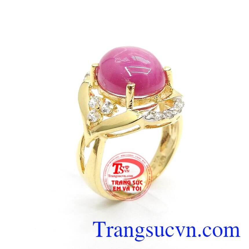 Nhẫn Ruby Sao Phong Thủy Tài Lộc, nhẫn nữ đẹp, nhẫn nữ vàng tây Nhẫn Ruby Sao Phong Thủy Tài Lộc, nhẫn nữ đẹp, nhẫn nữ vàng tây