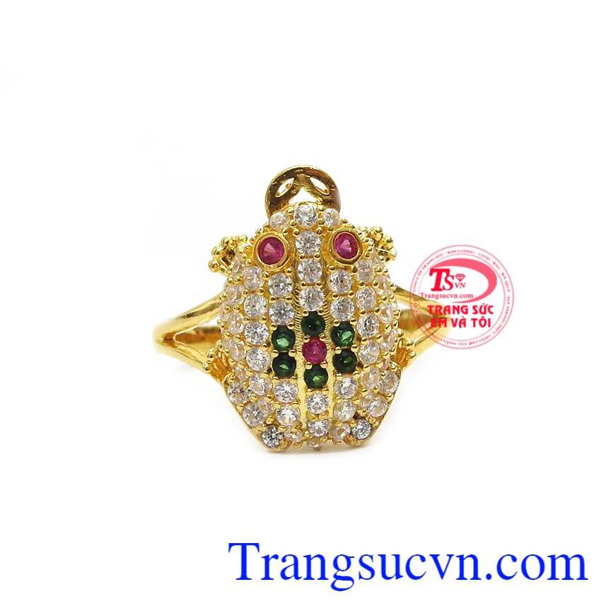 Nhẫn thiềm thừ tài lộc, nhẫn nữ đẹp, nhẫn nữ vàng tây Nhẫn thiềm thừ tài lộc, nhẫn nữ đẹp, nhẫn nữ vàng tây