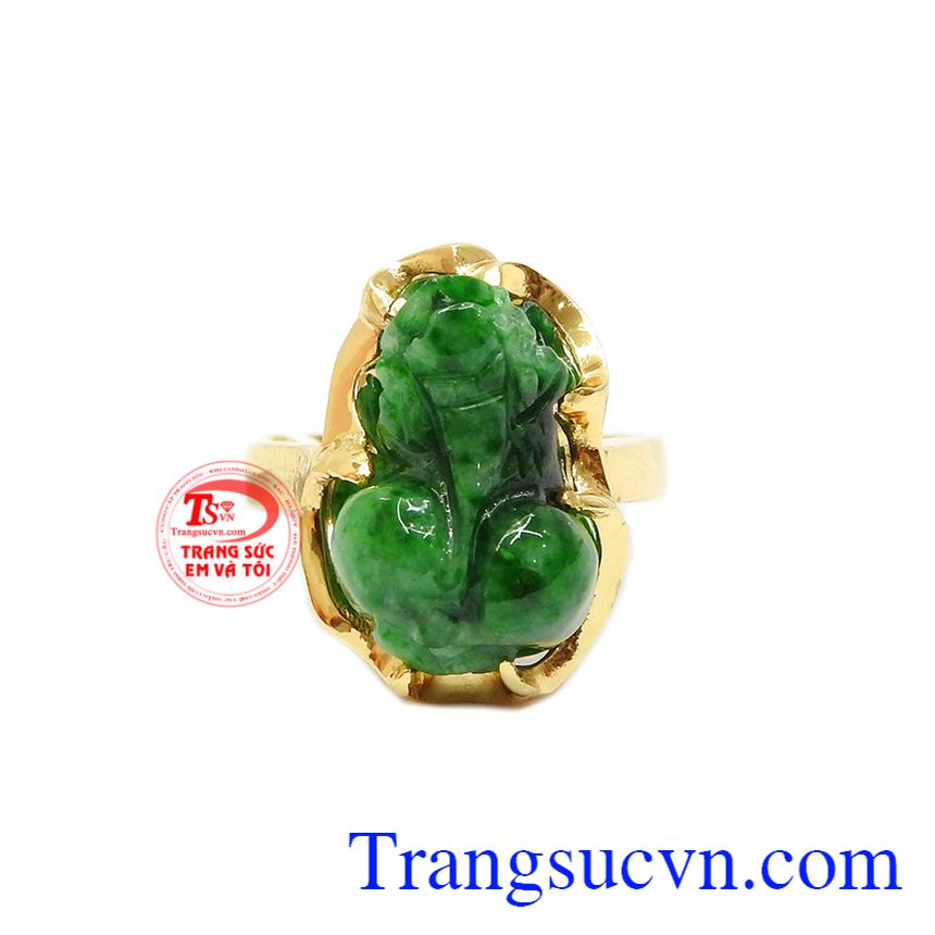 Nhẫn tỳ hưu cẩm thạch bình an đẹp, nhẫn nữ vàng tây, nhẫn nữ đẹp Nhẫn tỳ hưu cẩm thạch bình an đẹp, nhẫn nữ vàng tây, nhẫn nữ đẹp