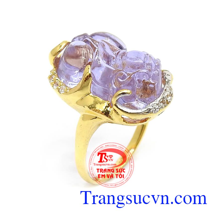 Nhẫn Tỳ Hưu Hạnh Phúc, nhẫn nữ tỳ hưu, nhẫn nữ đẹp Nhẫn Tỳ Hưu Hạnh Phúc, nhẫn nữ tỳ hưu, nhẫn nữ đẹp