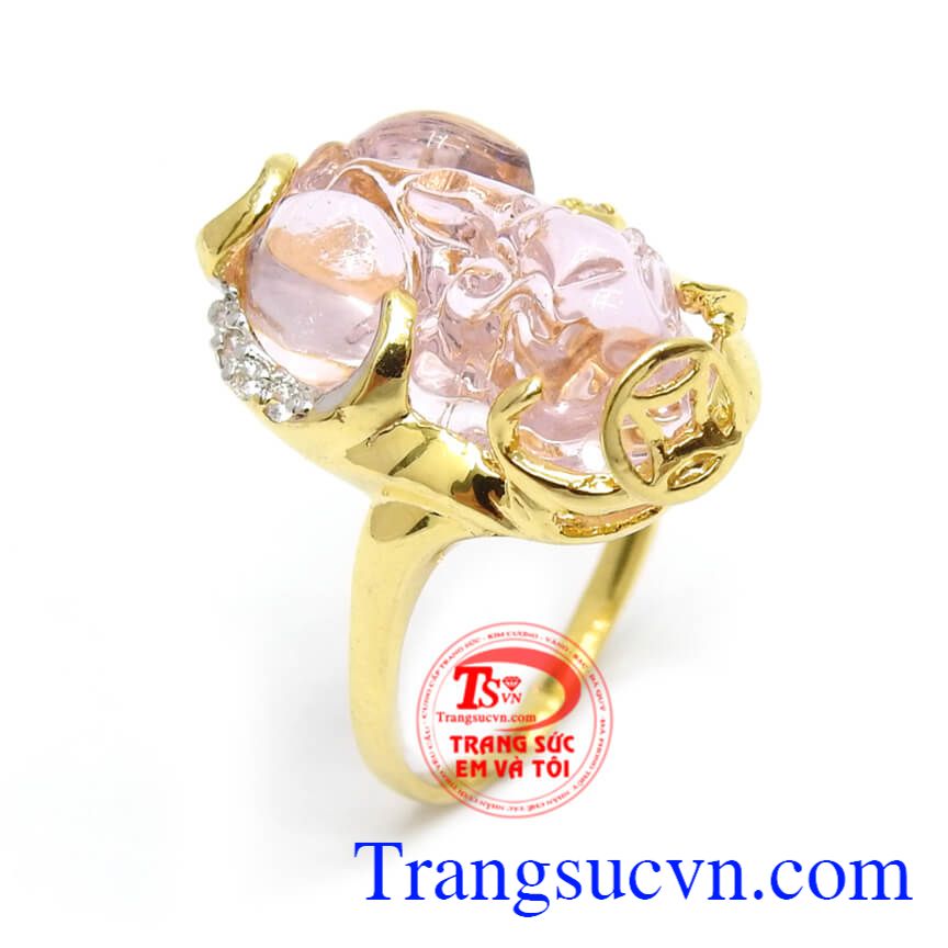 Nhẫn Tỳ Hưu Hồng Tài Lộc, nhẫn nữ vàng tây, nhẫn nữ tỳ hưu Nhẫn Tỳ Hưu Hồng Tài Lộc, nhẫn nữ vàng tây, nhẫn nữ tỳ hưu