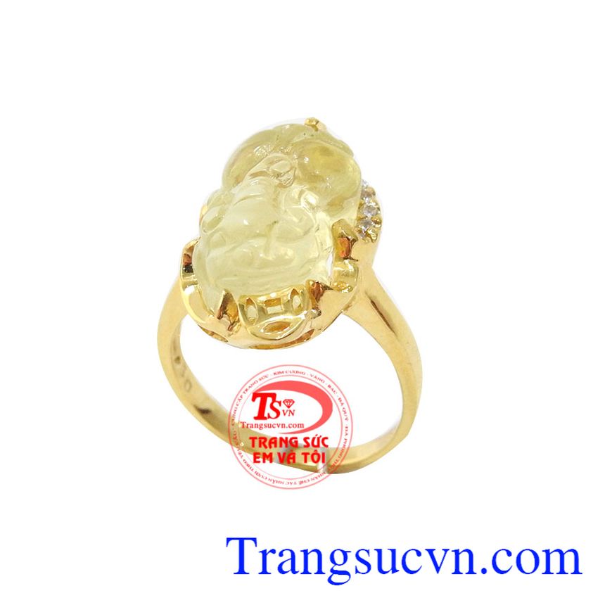 Nhẫn tỳ hưu ngậm vàng, nhẫn nữ tỳ hưu, nhẫn nữ đẹp Nhẫn tỳ hưu ngậm vàng, nhẫn nữ tỳ hưu, nhẫn nữ đẹp