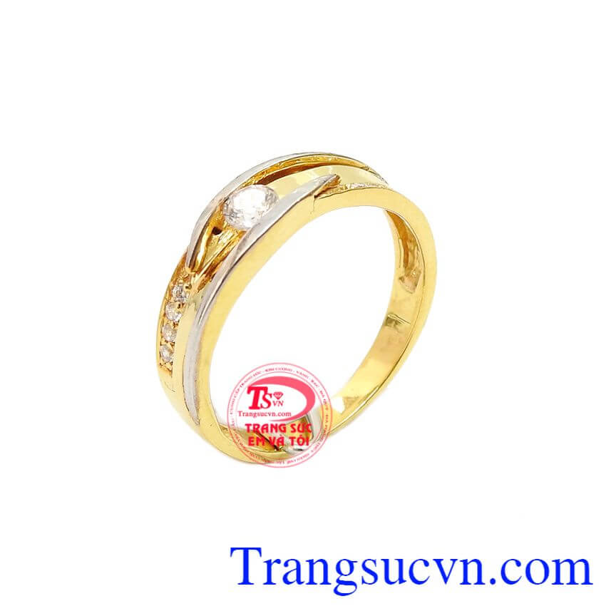 Nhẫn vàng tây ngón út, nhẫn nữ vàng tây, nhẫn nữ đẹp Nhẫn vàng tây ngón út, nhẫn nữ vàng tây, nhẫn nữ đẹp