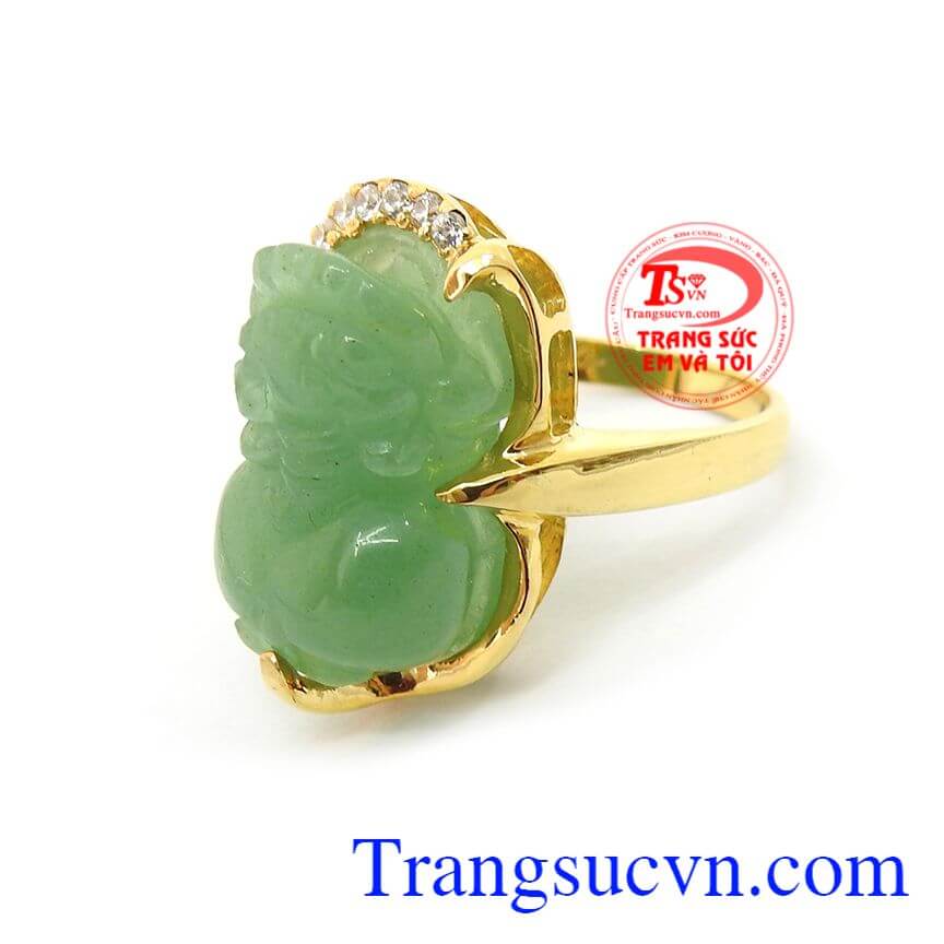 Nhẫn Vàng Tỳ Hưu Đại Lộc, nhẫn nữ tỳ hưu, nhẫn nữ vàng