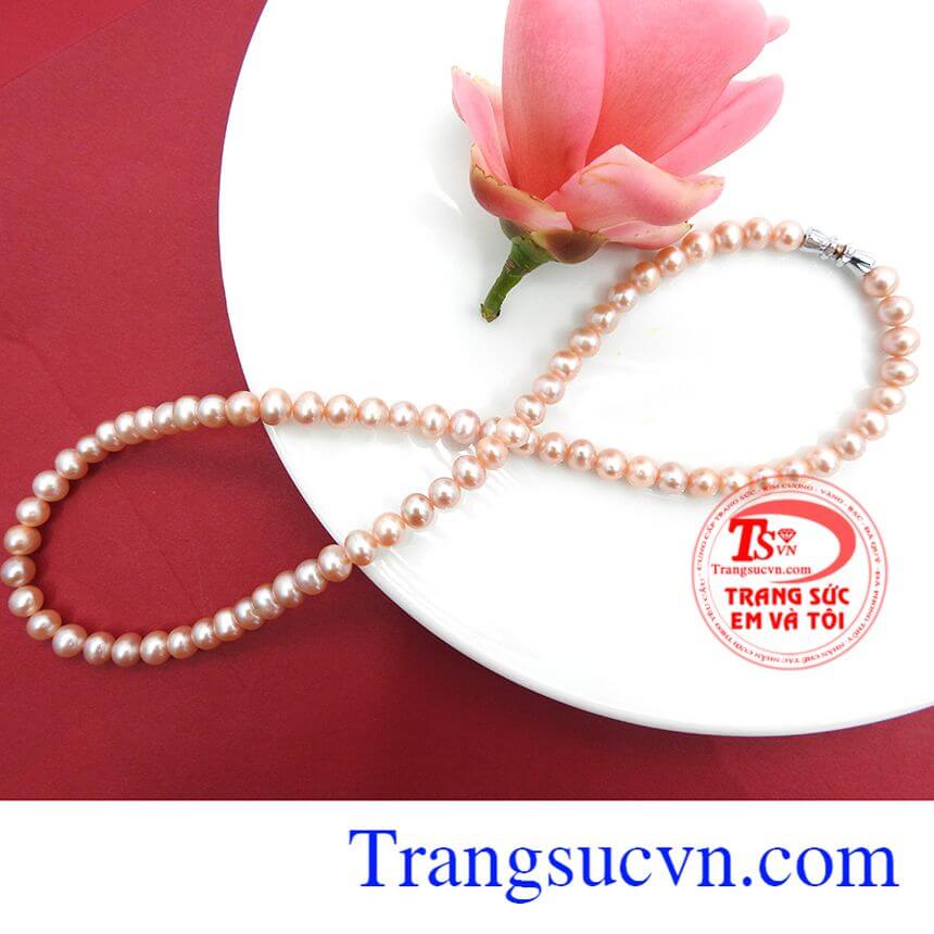 Vòng ngọc trai quý phái, chuỗi ngọc trai sang trọng, ngọc trai đẹp