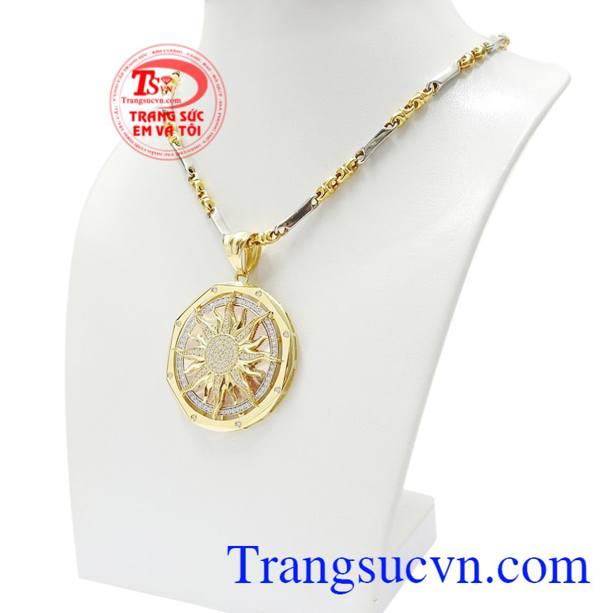 Bộ mặt dây vàng hào quang, Bộ dây chuyền vàng, Bộ trang sức nam đẹp Bộ mặt dây vàng hào quang, Bộ dây chuyền vàng, Bộ trang sức nam đẹp