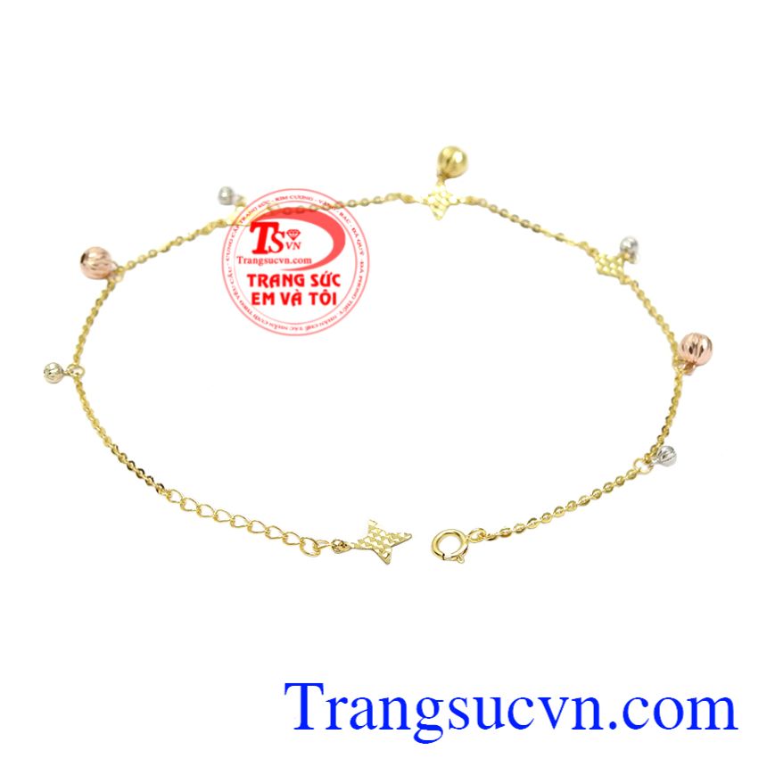 Lắc chân nữ vàng thời thượng, Lắc chân vàng đẹp, Lắc chân vàng sang trọng Lắc chân nữ vàng thời thượng, Lắc chân vàng đẹp, Lắc chân vàng sang trọng