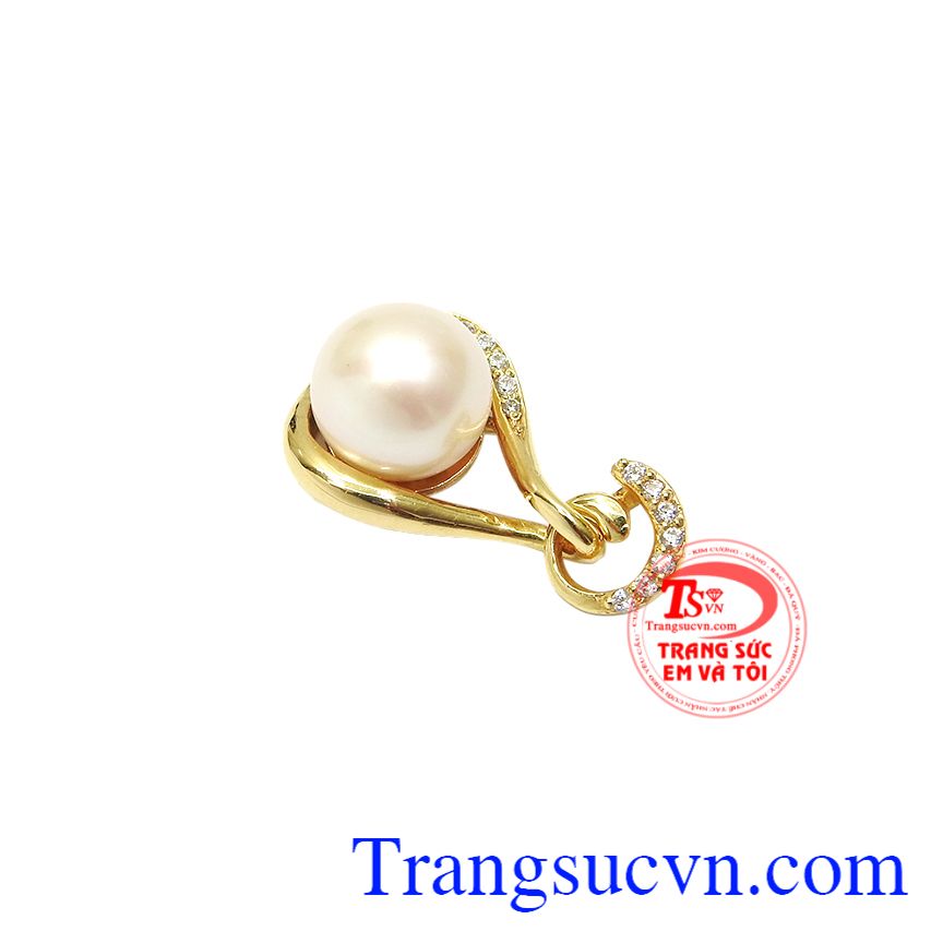 Mặt dây ngọc trai thời thượng, Mặt dây chuyền vàng, Mặt dây chuyền cao cấp Mặt dây ngọc trai thời thượng, Mặt dây chuyền vàng, Mặt dây chuyền cao cấp