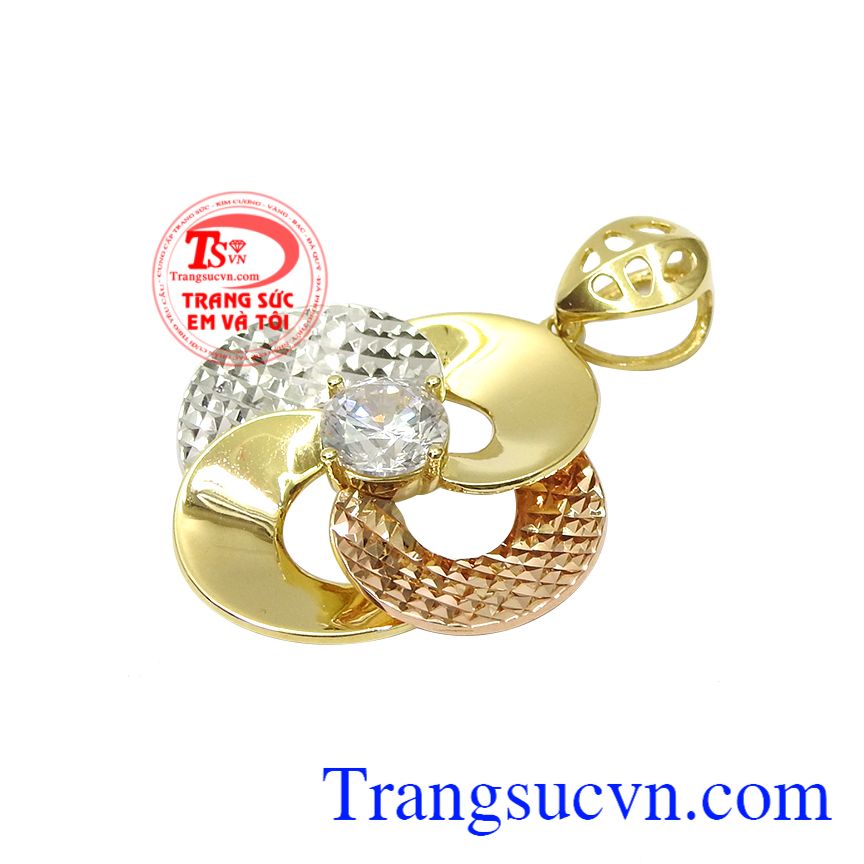 Mặt dây sang trọng vàng tây, Mặt dây nữ vàng, Mặt dây vàng sang trọng