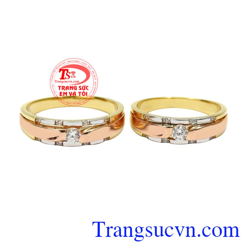 Nhẫn cưới vàng cam kết ngọt ngào, Nhẫn cưới vàng tây, Nhẫn cưới vàng cao cấp Nhẫn cưới vàng cam kết ngọt ngào, Nhẫn cưới vàng tây, Nhẫn cưới vàng cao cấp