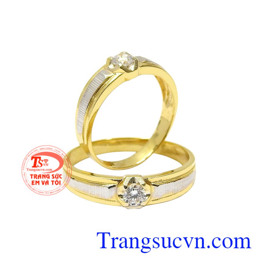Nhẫn cưới vàng tây yêu thương, Nhẫn cưới vàng, Nhẫn cưới thời trang cao cấp Nhẫn cưới vàng tây yêu thương, Nhẫn cưới vàng, Nhẫn cưới thời trang cao cấp