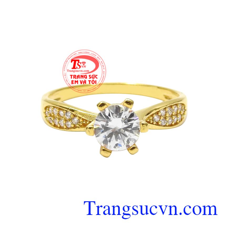 Nhẫn nữ vàng màu kiều diễm, Nhẫn vàng tây nữ, Nhẫn nữ vàng sang trọng Nhẫn nữ vàng màu kiều diễm, Nhẫn vàng tây nữ, Nhẫn nữ vàng sang trọng