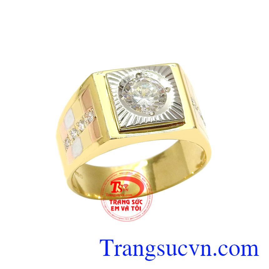 Nhẫn vàng phái mạnh thời trang, Nhẫn vàng nam, nhẫn nam vàng sang trọng Nhẫn vàng phái mạnh thời trang, Nhẫn vàng nam, nhẫn nam vàng sang trọng