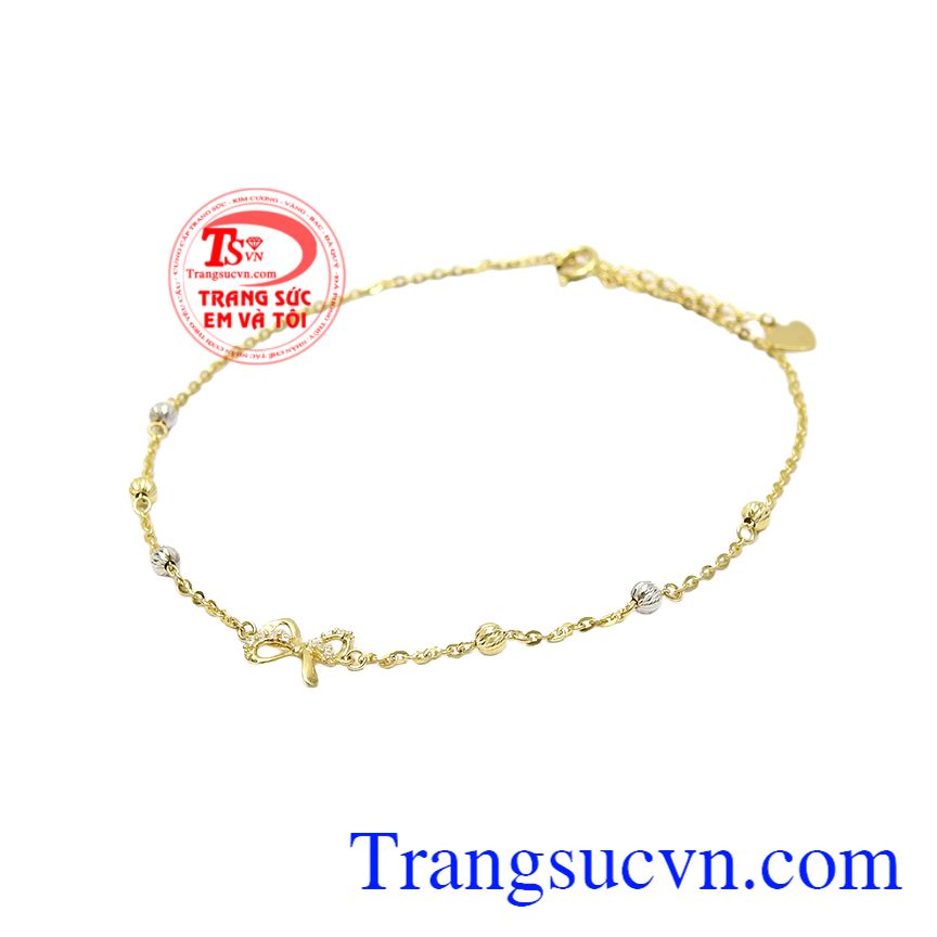 Lắc chân vàng xinh đẹp, Lắc chân vàng tây, Lắc chân vàng sang trọng