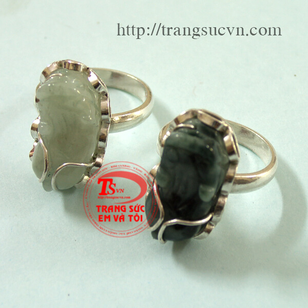 Nhẫn đ&ocirc;i, nhẫn tỳ hưu đ&ocirc;i nhẫn cặp , tỳ hưu , ty huu