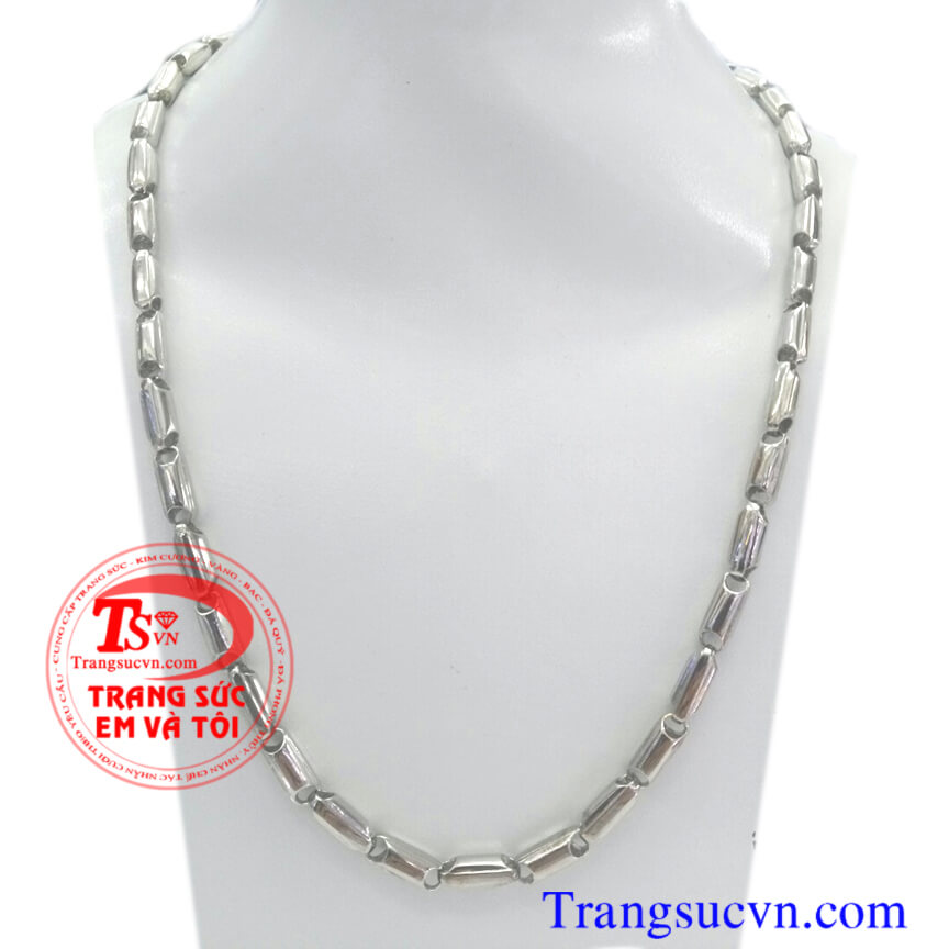Dây chuyền vàng trắng day chuyen vang trang, dây chuyền vàng trắng