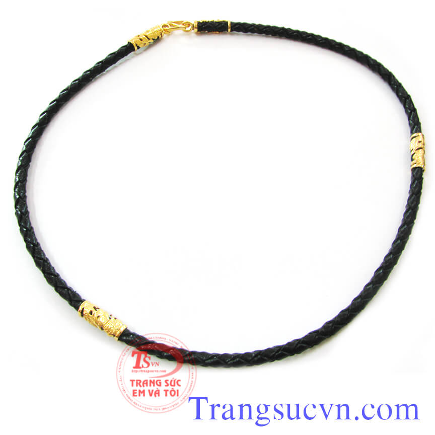 Dây da bọc rồng vàng, Dây da bọc vàng, mặt dây chuyền