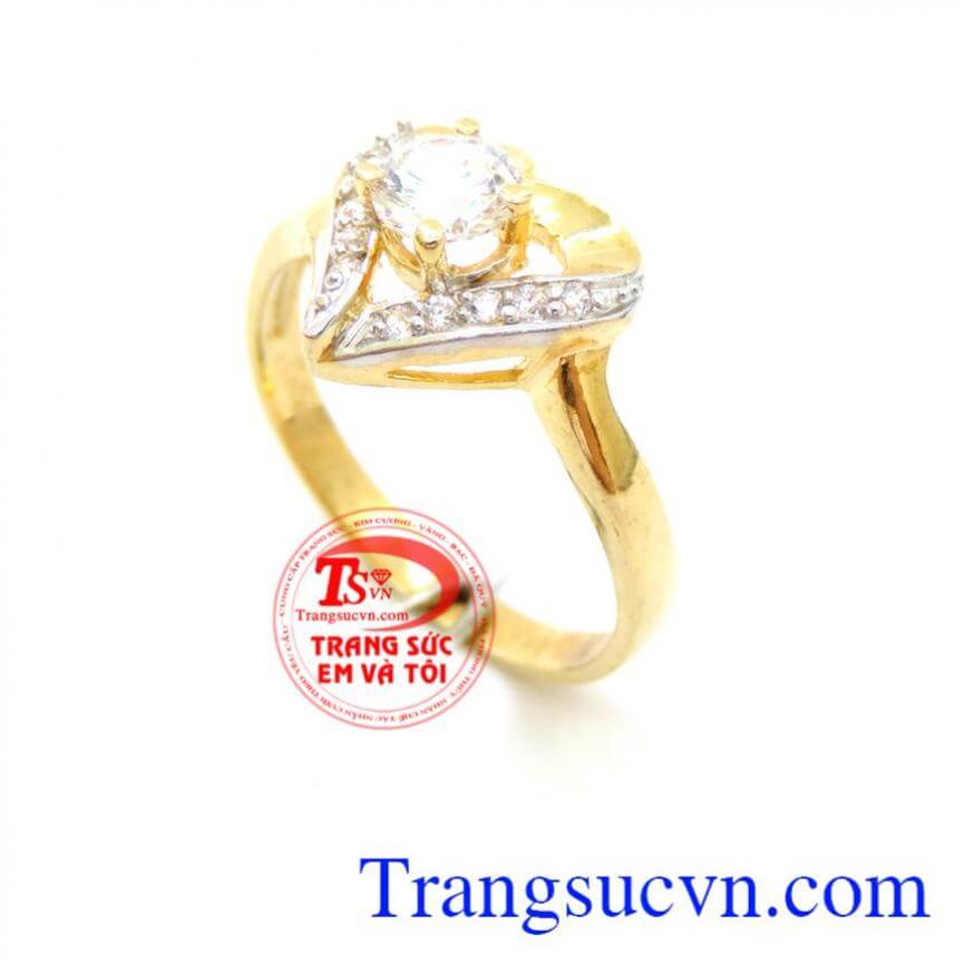 Nhẫn Nữ Trái Tim Chung Thủy, Nhẫn nữ đá quý, nhẫn nữ xinh xắn Nhẫn Nữ Trái Tim Chung Thủy, Nhẫn nữ đá quý, nhẫn nữ xinh xắn