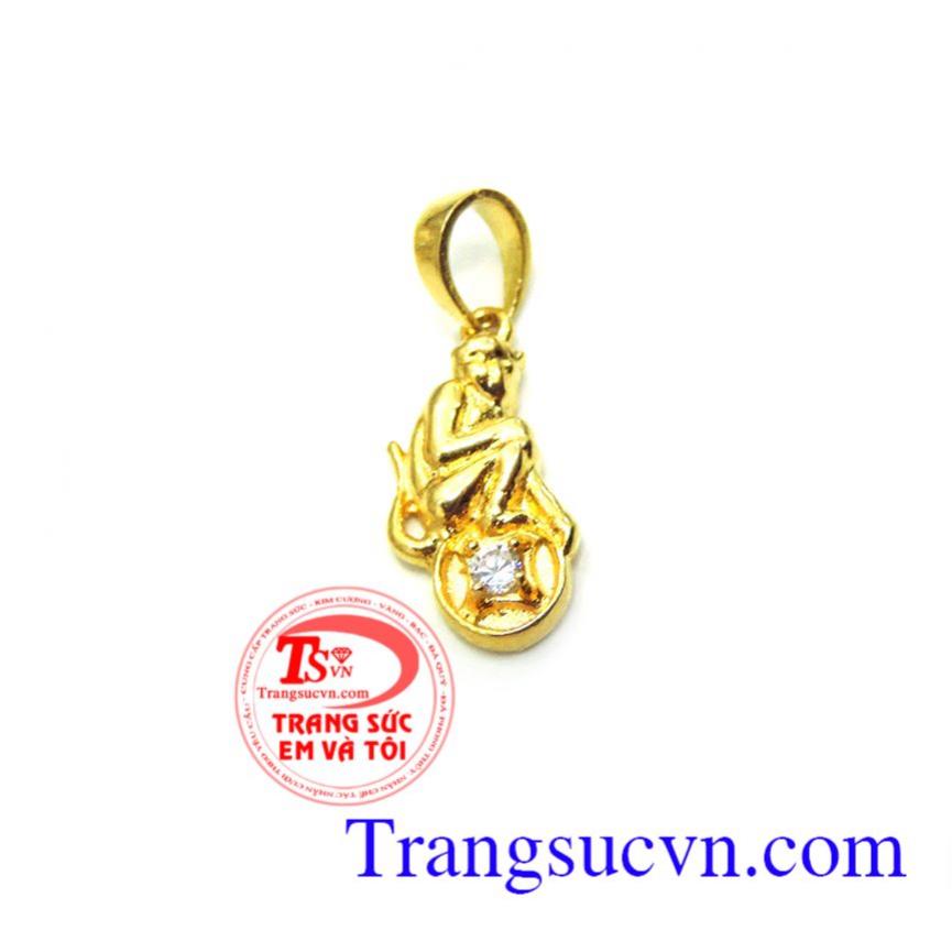 Mặt dây tuổi thân nữ, Mặt dây vàng đá quý, mặt dây chuyền nữ tinh tế Mặt dây tuổi thân nữ, Mặt dây vàng đá quý, mặt dây chuyền nữ tinh tế