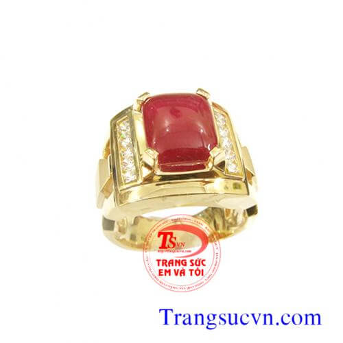 Nhẫn ruby nam Nhẫn ruby nam