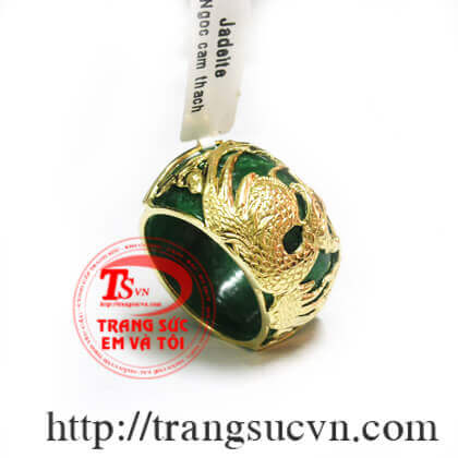 Nhẫn Ngọc Phượng Hoàng, Nhẫn ngọc rồng vàng, nhẫn nam vàng thời trang