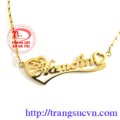 Dây Mặt Chữ Vàng