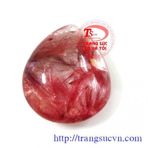Thạch Anh Tóc Đỏ Đẹp Thạch Anh Tóc Đỏ Đẹp