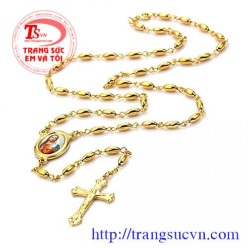 Chuỗi mân côi bằng vàng tây Chuỗi mân côi bằng vàng tây