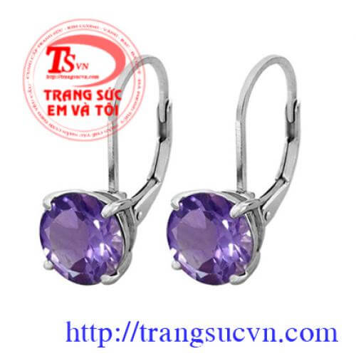 Hoa tai thạch anh tím hoa_tai_thach_anh_tim , Hoa tai thạch anh tím