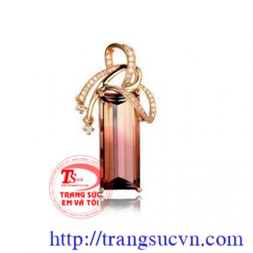 Mặt Tourmaline xanh mat_Tourmaline_xanh ;Mặt Tourmaline xanh