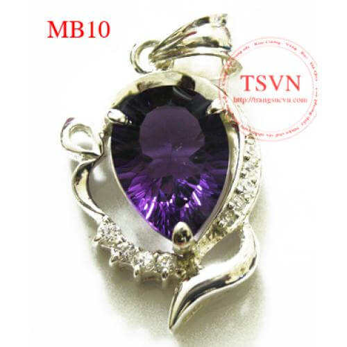 Mặt dây bạc 925 gắn đá quý thạch anh tím mat_day_bac_925_gan_da_quy_thach_anh_tim , Mặt dây bạc 925 gắn đá quý thạch anh tím