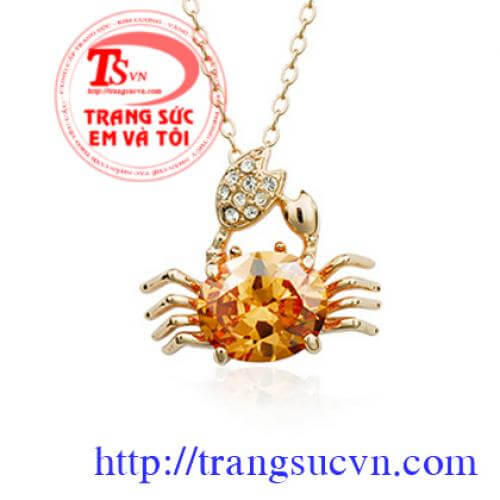 Mặt dây chuyền Cua mat_day_chuyen_cua ;Mặt dây chuyền Cua