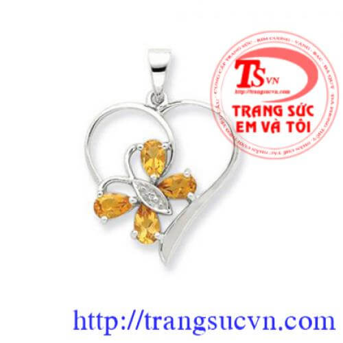 mặt dây chuyên đá thạch anh vàng mat_day_chuyen_da_cam_thach_vang_anh , mặt dây chuyên đá thạch anh vàng