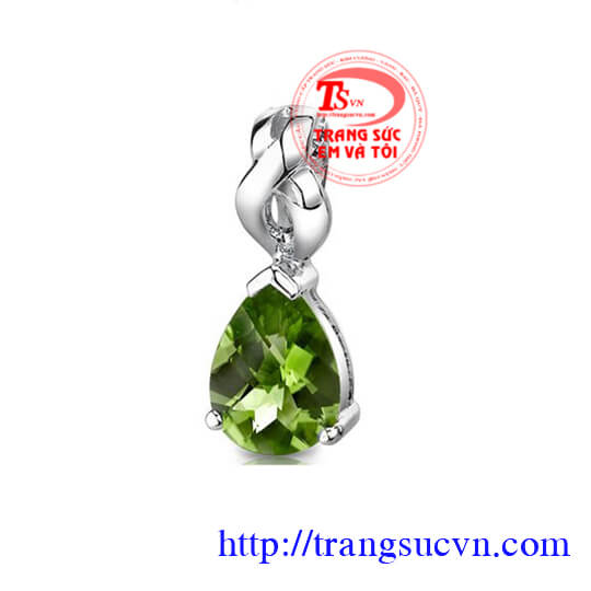 Mặt dây đá peridot tu nhiên mat_day_da_peridot_tu_nhien, Mặt dây đá peridot tu nhiên