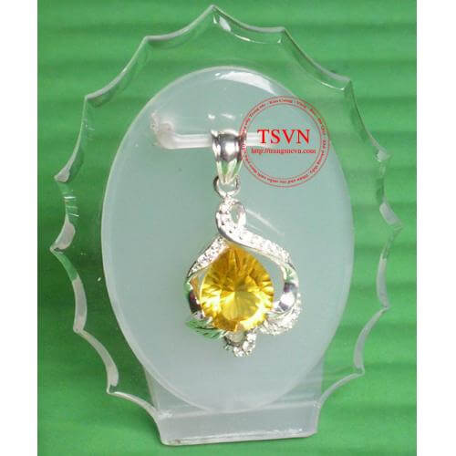 Mặt dây gắn đá Thạch Anh 11	 mat_day_gan_da_thanh_anh_11 , Mặt dây gắn đá Thạch Anh 11