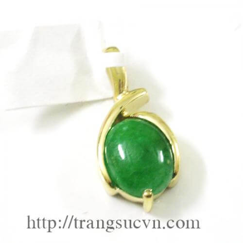 Mặt dây ngọc vàng 14K mat_day_ngoc_vang_14k ;Mặt dây ngọc vàng 14K
