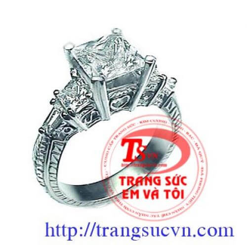 Nhẫn Kim Cương, Nhẫn nam vàng trắng, nhẫn nam vàng đẳng cấp Nhẫn Kim Cương, Nhẫn nam vàng trắng, nhẫn nam vàng đẳng cấp