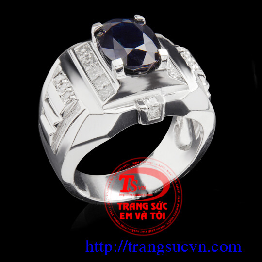 Nhẫn nam đá quý sapphire nhan_nam_da_quy_sapphire.jpg,Nhẫn nam đá quý sapphire