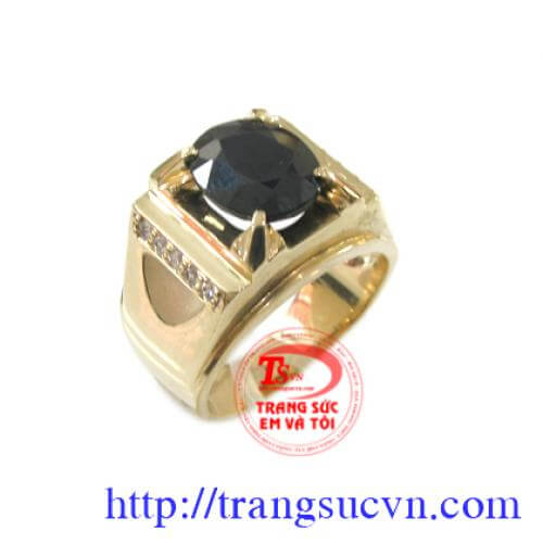 Nhẫn nam Sapphire, nhẫn nam đẹp, nhẫn nam vàng sang trọng Nhẫn nam Sapphire, nhẫn nam đẹp, nhẫn nam vàng sang trọng
