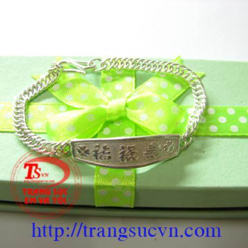 Lắc chữ Phúc-Lộc- Thọ cho bé Lắc chữ Phúc-Lộc- Thọ cho bé