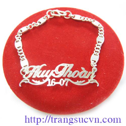 Lắc tay chữ cho nam Lắc tay chữ cho nam,lac tay chu cho nam