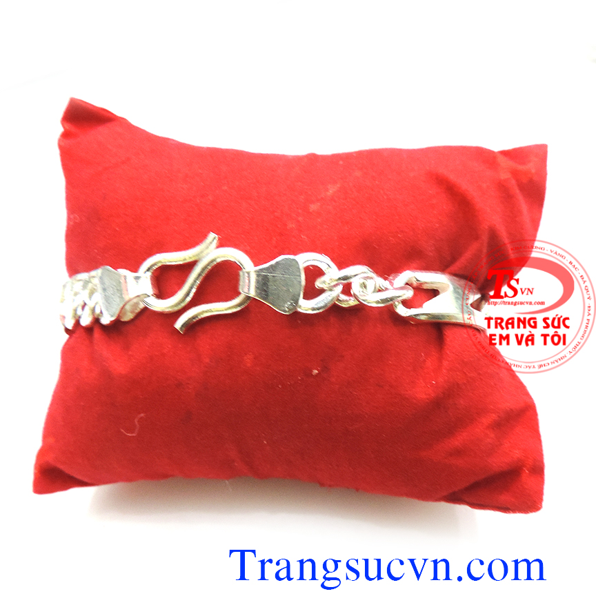 Bán lắc tay bạc đẹp, lắc tay bạc, vòng tay bạc, lắc bạc nam, lắc bạc nam bạc 92,5 %bạc ta