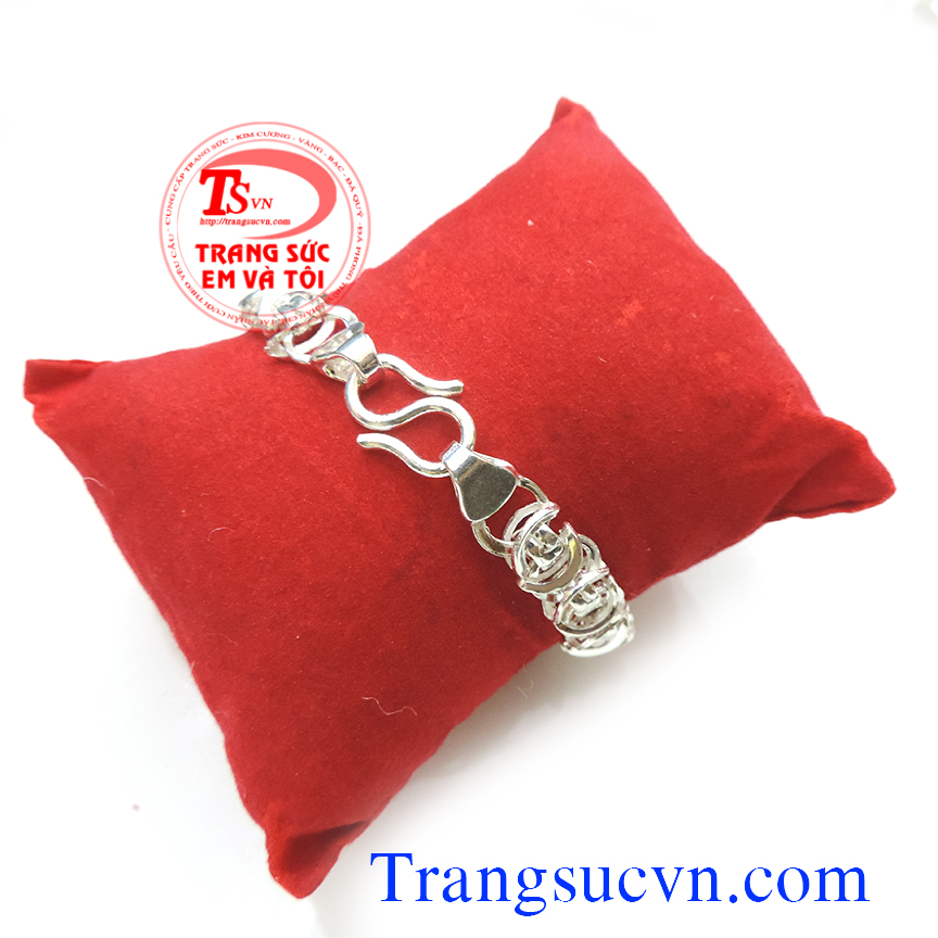 Bán lắc tay bạc đẹp, lắc tay bạc, vòng tay bạc, lắc bạc nam, lắc bạc nam bạc 92,5 %bạc ta